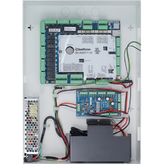 84-AS8111K-001U Geovision GV-AS8111 - 8 Door Access Controller Kit with Power Board & Iron Case 84-AS8111K-001U Geovision GV-AS8111 - 8 Door Access Controller Kit with Power Board & Iron Case