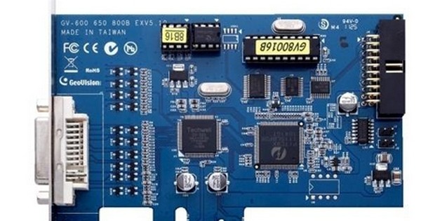 高質で安価 GV-600B-8-X Geovision Channel 30FPS PCI-Express B DVR Card DVI-Type  55-G60EX-080 by GeoVision