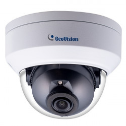 GV-TDR4703-4F Geovision 4mm 30FPS @ 4MP Outdoor IR Day/Night WDR Dome IP Security Camera 12VDC/PoE