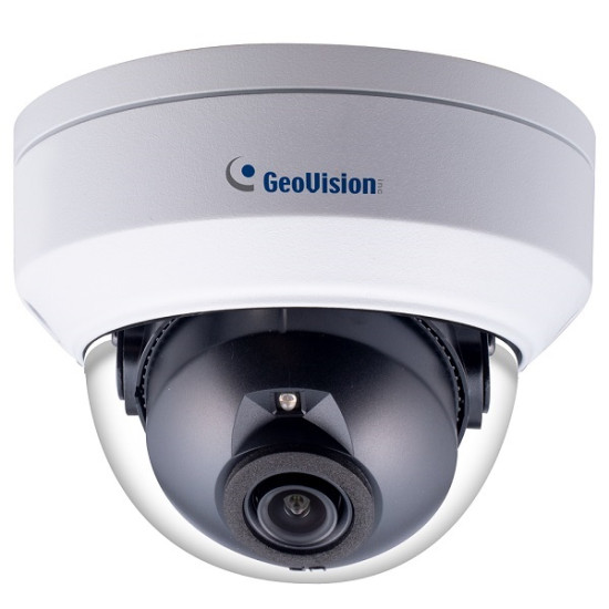 GV-TDR4704-2F Geovision 2.8mm 30FPS @ 4MP Outdoor IR Day/Night WDR Dome IP Security Camera 12VDC/PoE