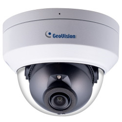 GV-TDR8805 Geovision 2.8mm 20FPS @ 8MP Outdoor IR Day/Night WDR Dome IP Security Camera 12VDC/PoE